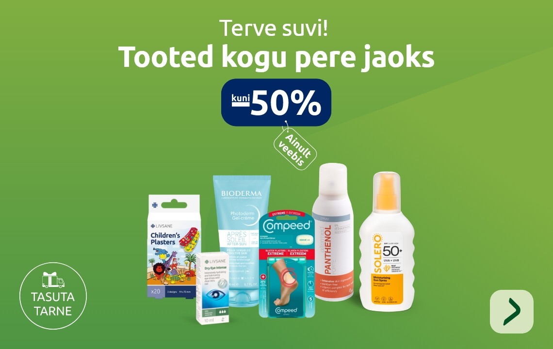 Tooted kogu pere jaoks kuni -50%