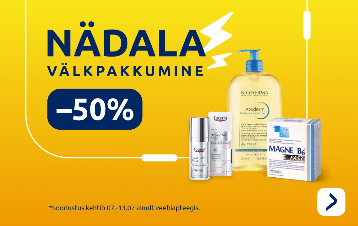 Nädala välkpakkumine -50%