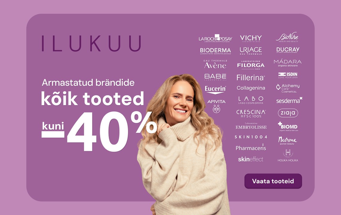 Ilukuu armastatud brändide kõik tooted kuni -40%