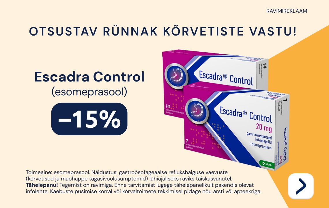 Escadra Control -15%