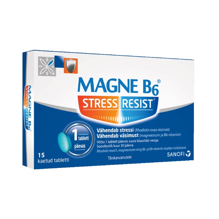 Magne B6 Stress Resist kaetud tbl N15 | BENU Veebiapteek