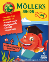 MÖLLER'S JUNIOR GEEL KALAKESED MAASIKAMAITSELISED N45