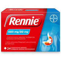 RENNIE NÄRIMISTABLETT 680MG+80MG N24