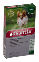 ADVANTIX TÄPILAHUS 500MG+100MG 1ML 0.4ML N1