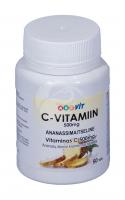ABC VIT VITAMIIN C NÄRIMISTBL 500MG ANANASSIMAITSELINE N50