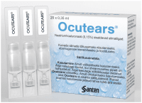 OCUTEARS SILMATILGAD 0,15% NIISUTAVAD 0,35ML N20