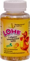 TERVISEPÜRAMIID LOHE VITAMIIN C KUMMIKOMMID N60