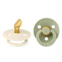 BIBS ANATOMICAL RÕNGASLUTT 0-6 KUUD IVORY/SAGE N2