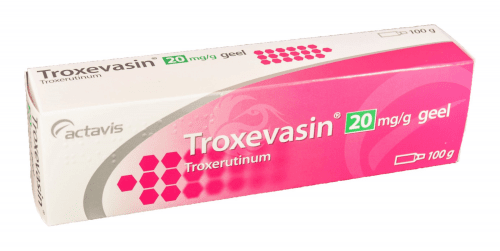 TROXEVASIN GEEL 20MG 1G 100G N1