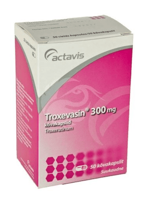 TROXEVASIN KÕVAKAPSEL 300MG N50