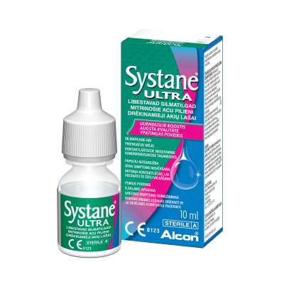 SYSTANE ULTRA SILMATILGAD NIISUTAVAD 10ML