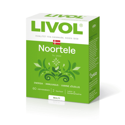LIVOL MULTI NOORTELE NÄRIMISTBL KOOLA/LAIMI N60