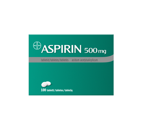 ASPIRIN TBL 500MG N100