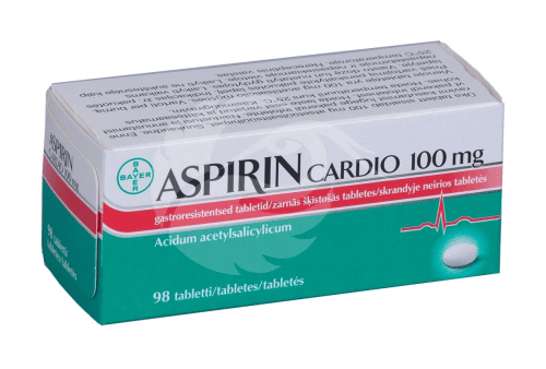ASPIRIN CARDIO GASTRORESIST TBL 100MG N98