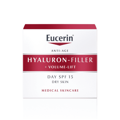 EUCERIN HYALURON-FILLER+VOLUME PÄEVAKREEM KUIVALE NAHALE 50ML