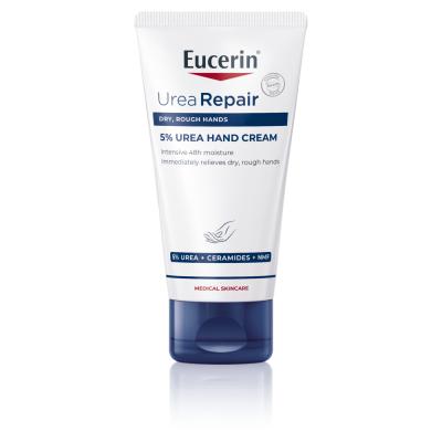 EUCERIN 5% UREA REPAIR PLUS KÄTEKREEM KUIVALE NAHALE 75ML