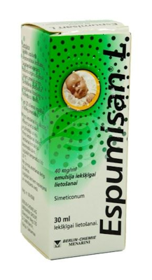 ESPUMISAN L SUUKAUDSED TILGAD EMULSIOON 40MG 1ML 30ML N1