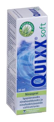 QUIXX SOFT NINASPREI ALOE VERA ISOTOONILINE 30ML