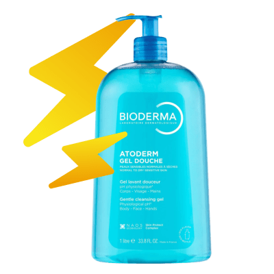 BIODERMA ATODERM DUSHIGEEL NIISUTAV PUMBAGA 1000ML