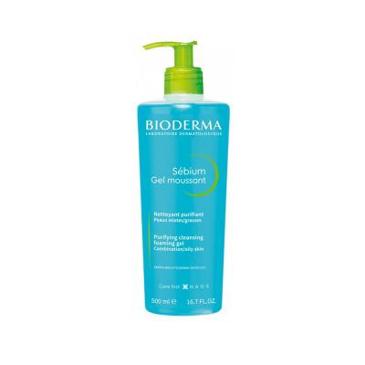 BIODERMA SEBIUM NÄOPUHASTUSE VAHTGEEL PUMBAGA 500ML