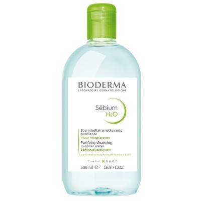 BIODERMA SEBIUM H2O MITSELLAARVESI KOMBINEERITUD-RASUSELE NAHALE 500ML