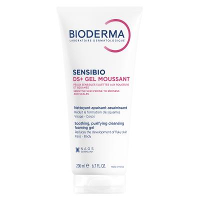BIODERMA SENSIBIO DS+ GEEL RAHUSTAV NÄOLE/KEHALE 200ML