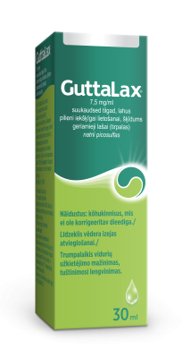 GUTTALAX SUUKAUDSED TILGAD LAHUS 7.5MG 1ML 30ML N1