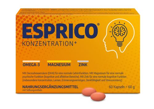 ESPRICO NÄRIMISKAPSEL LASTELE APELSINIMAITSELISED N60