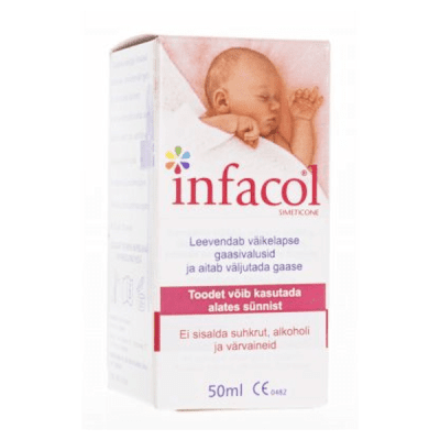 INFACOL SUUKAUDNE SUSPENSIOON 40MG/ML 50ML