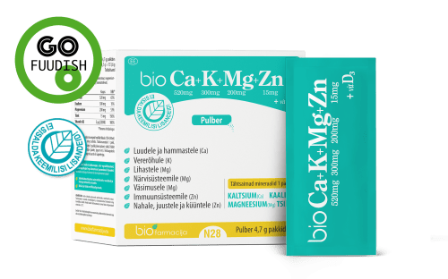 BIOCA+K+MG+ZN+VITAMIIN D3 PULBER N28