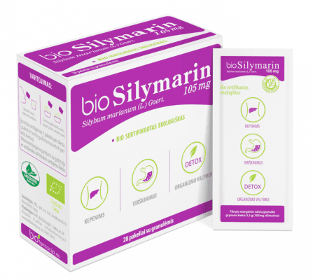 BIOSILYMARIN 105MG GRAANULID N28