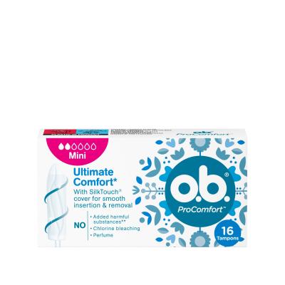 O.B. PROCOMFORT HÜGIEENILISED TAMPOONID MINI N16