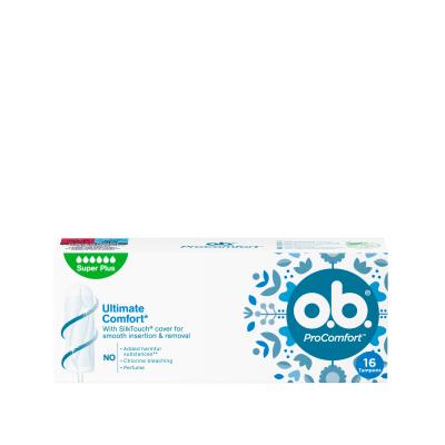 O.B. PROCOMFORT HÜGIEENILISED TAMPOONID SUPER PLUS N16
