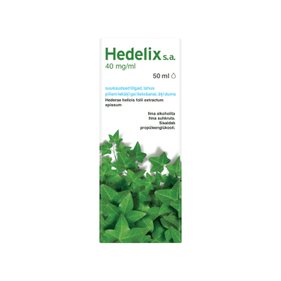 HEDELIX S.A. SUUKAUDSED TILGAD LAHUS 40MG 1ML 50ML N1