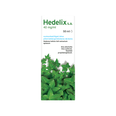 HEDELIX S.A. SUUKAUDSED TILGAD LAHUS 40MG 1ML 50ML N1