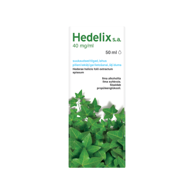 HEDELIX S.A. SUUKAUDSED TILGAD LAHUS 40MG 1ML 50ML N1