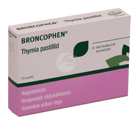 BRONCOPHEN THYMIA PASTILL 59.5MG N20