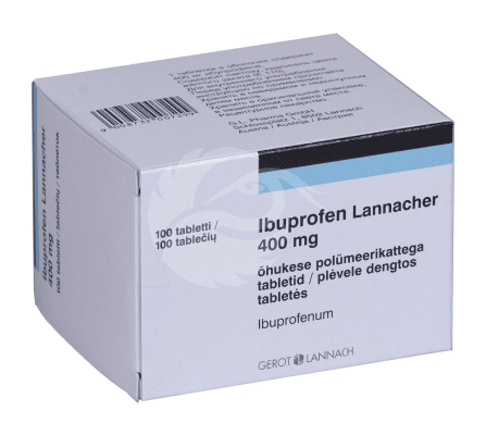 IBUPROFEN LANNACHER ÕHUKE POLÜMEERKATTEGA TBL 400MG N100