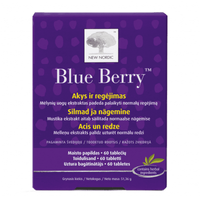BLUE BERRY OMEGA-3 KAPSLID N60