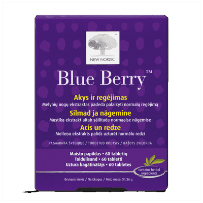 BLUE BERRY OMEGA-3 KAPSLID N60