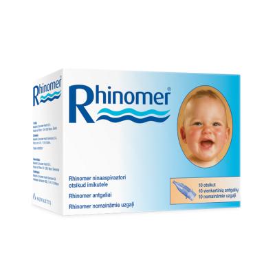 RHINOMER NINAASPIRAATORI OTSIKUD IMIKUTELE N10