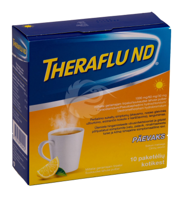 THERAFLU ND SUUKAUDNE LAHUSE PULBER 1000MG+60MG+30MG N10