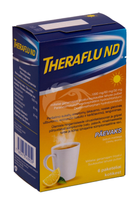 THERAFLU ND SUUKAUDNE LAHUSE PULBER 1000MG+60MG+30MG N6