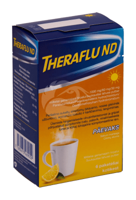 THERAFLU ND SUUKAUDNE LAHUSE PULBER 1000MG+60MG+30MG N6