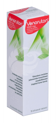 VENORUTON 1000MG KIHISEV TBL. 1000MG N15