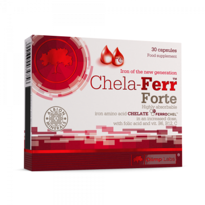 OLIMPLABS CHELA-FERR FORTE 28MG KAPSLID N30