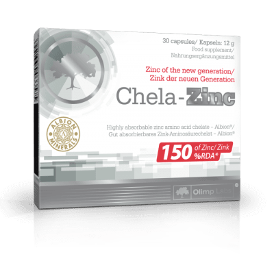 OLIMPLABS CHELA-ZINC 15MG KAPSLID N30