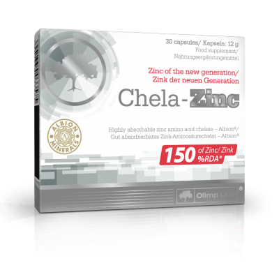 OLIMPLABS CHELA-ZINC 15MG KAPSLID N30