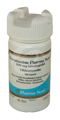 GLUCOSAMINE PHARMA NORD KÕVAKAPSEL 400MG N90