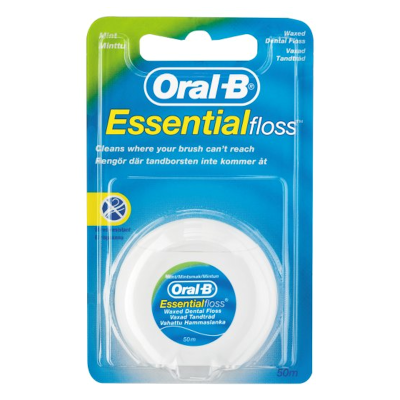 ORAL-B HAMBANIIT ESSENTIAL FLOSS MINT 50M (VAHATATUD)